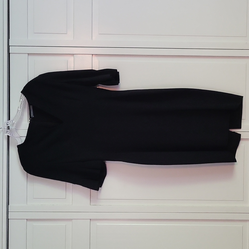 Alexander McQueen Black Cocktail Dress - Size unknown, but measurements provided